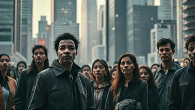 Yakın Çağ terörizminin nedenleri, sonuçları ve küresel etkileri üzerine bilgilendirici görsel.