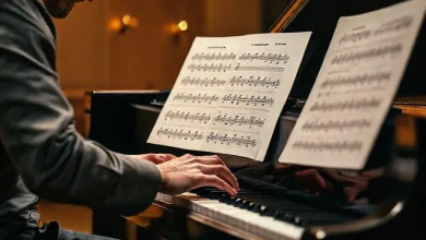 Müzikte armoni nedir? Armoni oluşturma teknikleri, nota ve müzik teorisi kavramlarını açıklayan görsel.