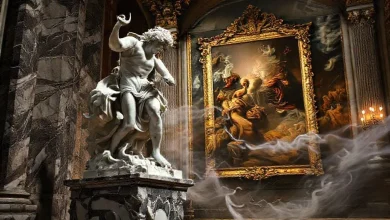 Barok sanatı eserleri: mimari, resim, heykel örnekleri ve dönemin karakteristik özellikleri.