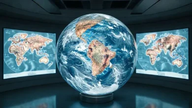 Harita projeksiyonları çeşitleri, kullanım alanları ve coğrafi bilgi sistemlerindeki önemi. Detaylı rehber.