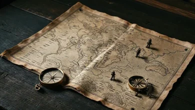 İkinci Dünya Savaşı'nın kronolojisini, önemli olaylarını ve dönüm noktalarını gösteren görsel.