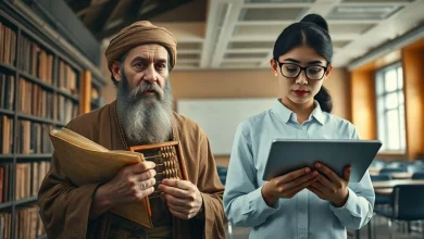 Matematik eğitiminin tarihsel evrimi: Antik çağdan günümüze ders materyalleri ve öğretim yöntemleri.
