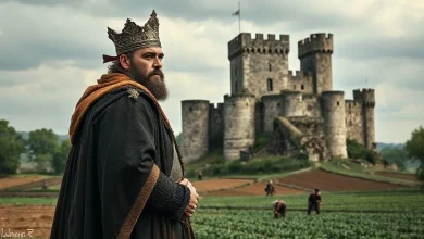 Orta Çağ feodalizm nedir? Feodal sistemin yapısını anlatan açıklayıcı bir görsel.