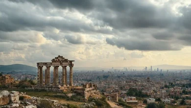 Orta Doğu siyasi tarihi. Bölgedeki çatışmalar ve dönüşümler üzerine bilgilendirici görsel.