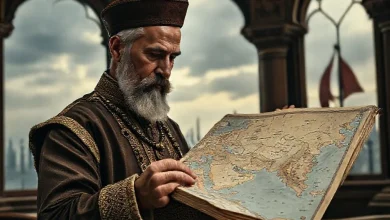 Osmanlı Dağılma Dönemi'ndeki siyasi olayları ve gelişmeleri detaylandıran tarihi görsel.