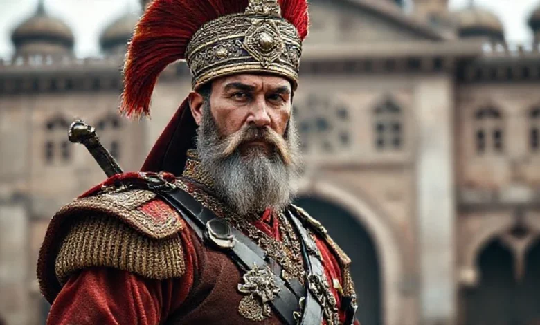 Osmanlı ordusu ve askeri sistemini betimleyen görsel. Yeniçeri, sipahi ve savaş düzenleri.