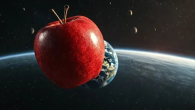 Yer çekimi kanunu nedir? Newton'un evrensel çekim yasası prensipleri ve kütle çekimi açıklama görseli.